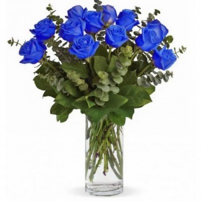 Bouquet de fleurs Blue My World